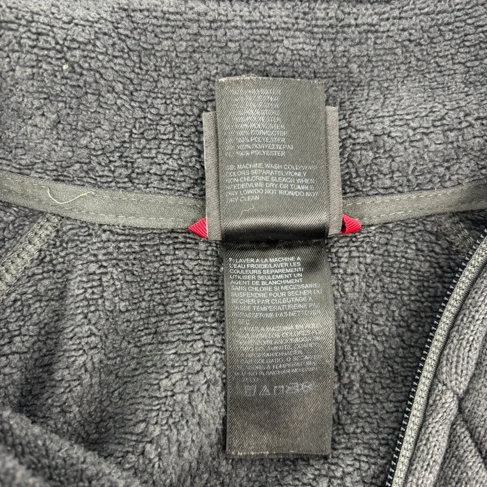 The North Face Gray 1/4 Zip Pull Over Sweatshirt Fleece Men Small